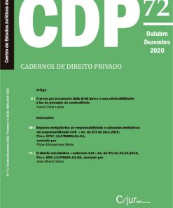 Cadernos de Direito Privado n.º 72
