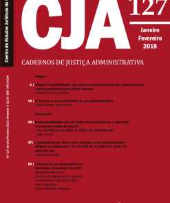 Cadernos de Justiça Administrativa n.º 127