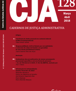 Cadernos de Justiça Administrativa n.º 128