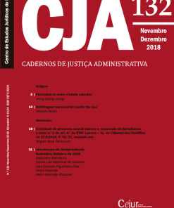 Cadernos de Justiça Administrativa n.º 132