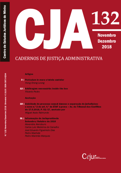 Cadernos de Justiça Administrativa n.º 132