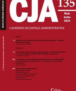 Cadernos de Justiça Administrativa n.º 135
