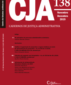 Cadernos de Justiça Administrativa n.º 138