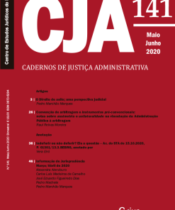 Cadernos de Justiça Administrativa n.º 141