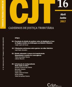 Cadernos de Justiça Tributária n.º 16