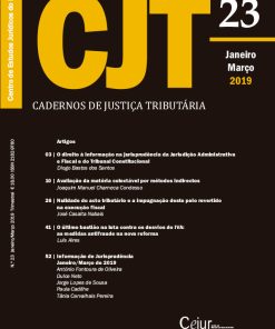 Cadernos de Justiça Tributária n.º 23