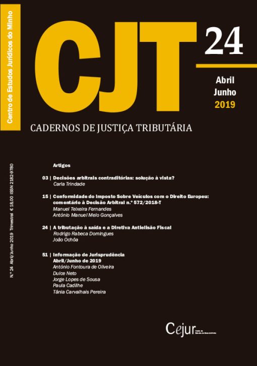 Cadernos de Justiça Tributária n.º 24