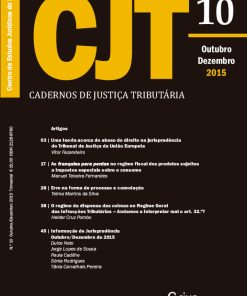 Cadernos de Justiça Tributária n.º 10