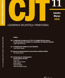 Cadernos de Justiça Tributária n.º 11