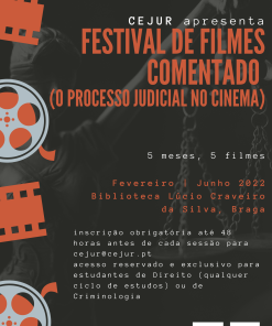 FESTIVAL DE FILMES COMENTADO (O PROCESSO JUDICIAL NO CINEMA)