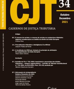 Cadernos de Justiça Tributária n.º 34