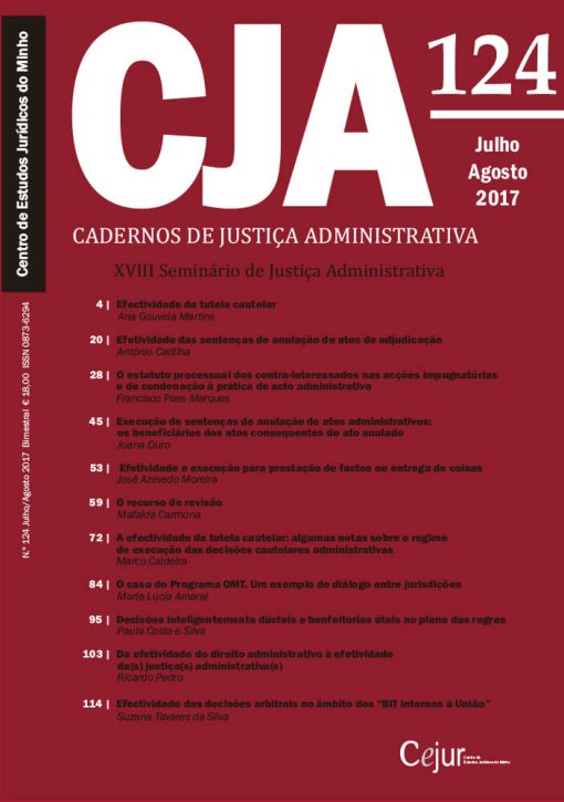 Cadernos de Justiça Administrativa n.º 124
