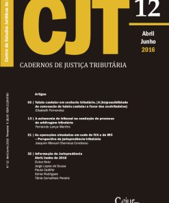 Cadernos de Justiça Tributária n.º 12