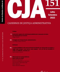 Cadernos de Justiça Administrativa n.º 151