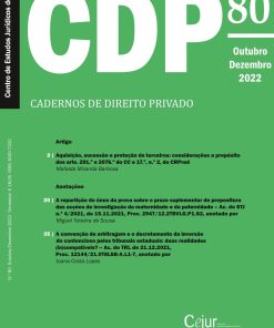 Cadernos de Direito Privado n.º 80