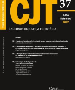 Cadernos de Justiça Tributária n.º 37