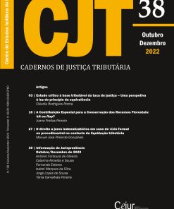Cadernos de Justiça Tributária n.º 38