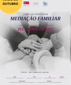 4ª EDIÇÃO DA PÓS-GRADUAÇÃO EM MEDIAÇÃO FAMILIAR - ⚠️ INÍCIO EM OUTUBRO ⚠️