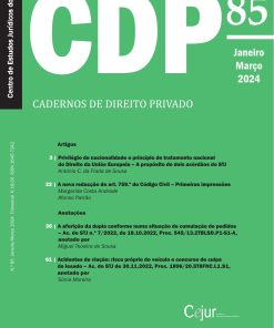 Cadernos de Direito Privado n.º 85