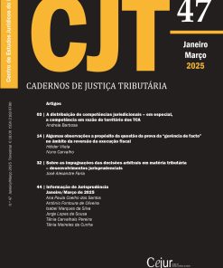 Cadernos de Justiça Tributária n.º 47