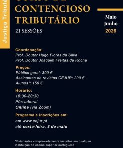 Curso de contencioso tributário