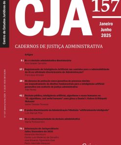 Cadernos de Justiça Administrativa n.º 157